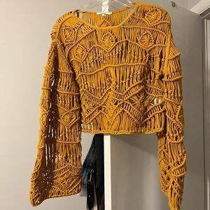 Tularosa Crochet Long Sleeve